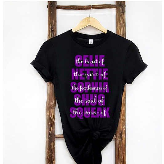 COLOR PURPLE-TEE